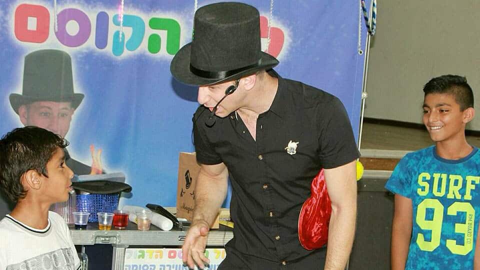 מופע קסמים ליום הולדת