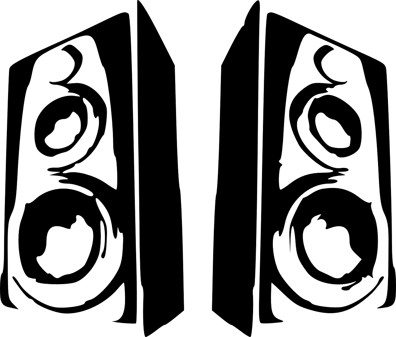 רמקולים גדולים